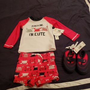 Boy's swimwear set